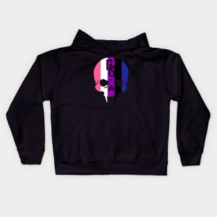 Genderfluid Pride Gehenna Kids Hoodie